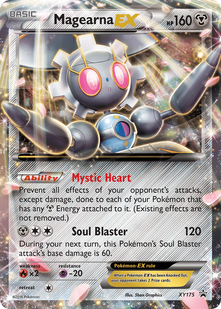 Magearna-EX XY Black Star Promos card