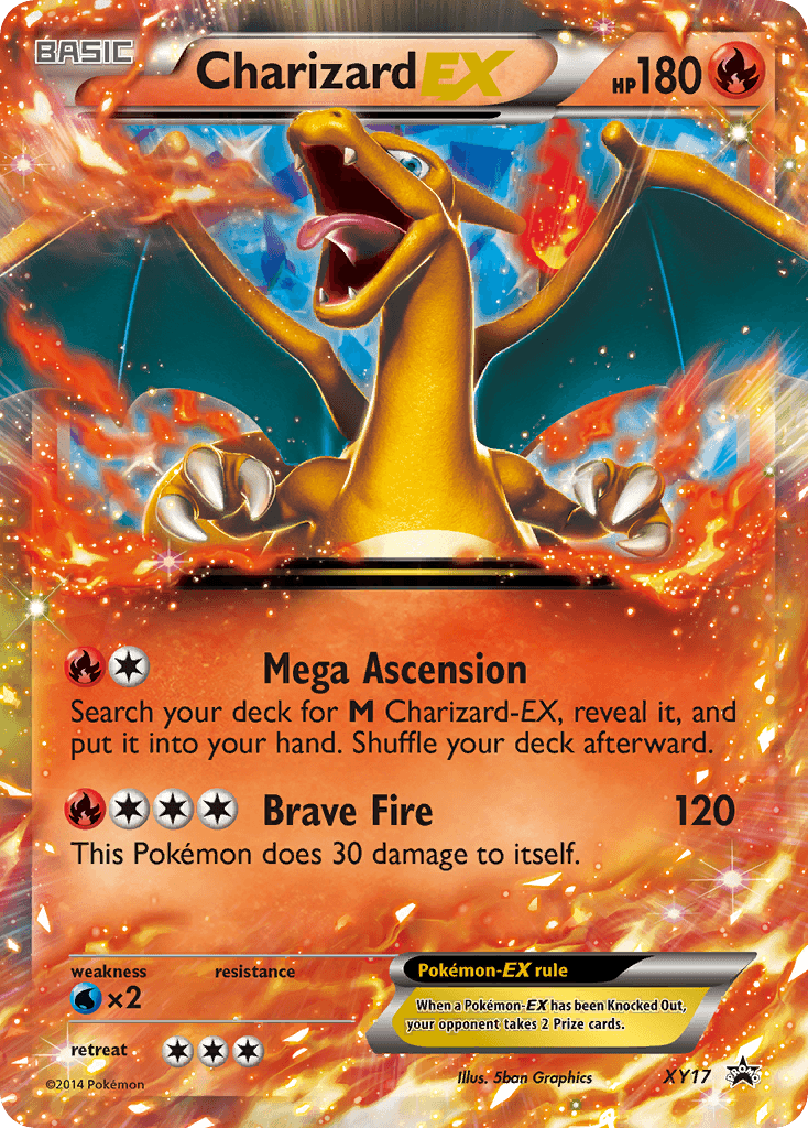 Charizard-EX XY Black Star Promos card