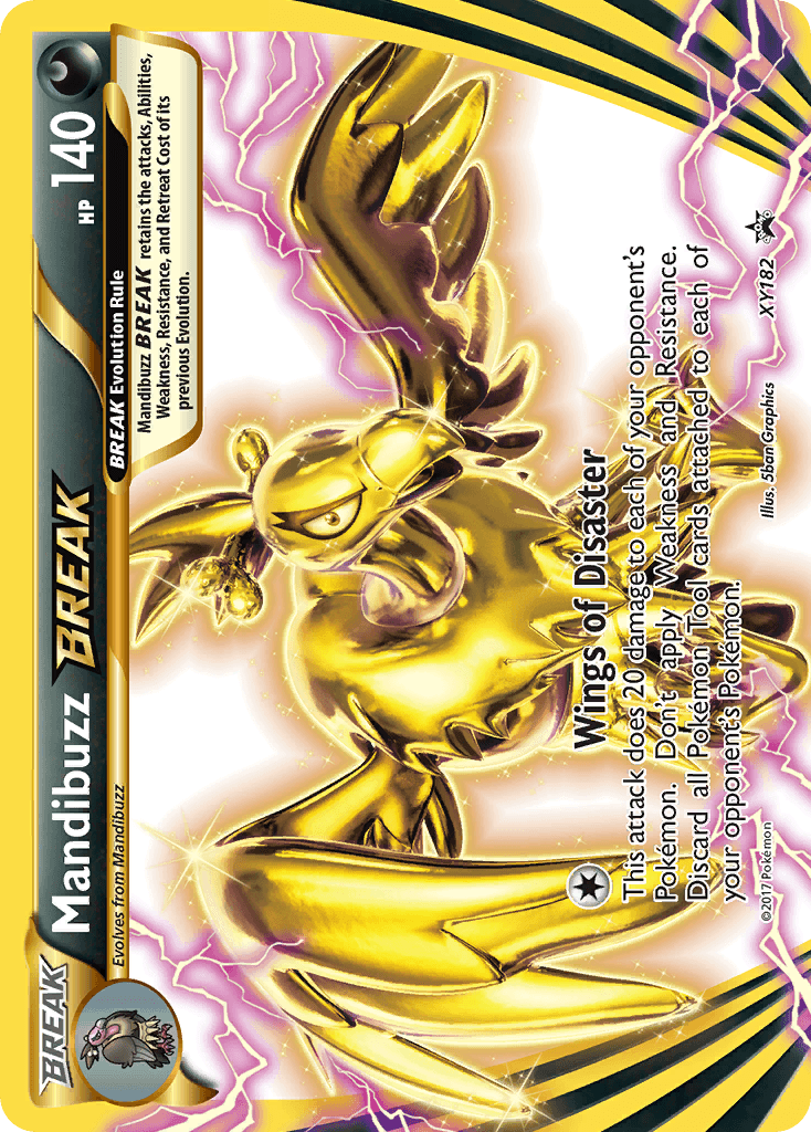 Mandibuzz BREAK XY Black Star Promos card