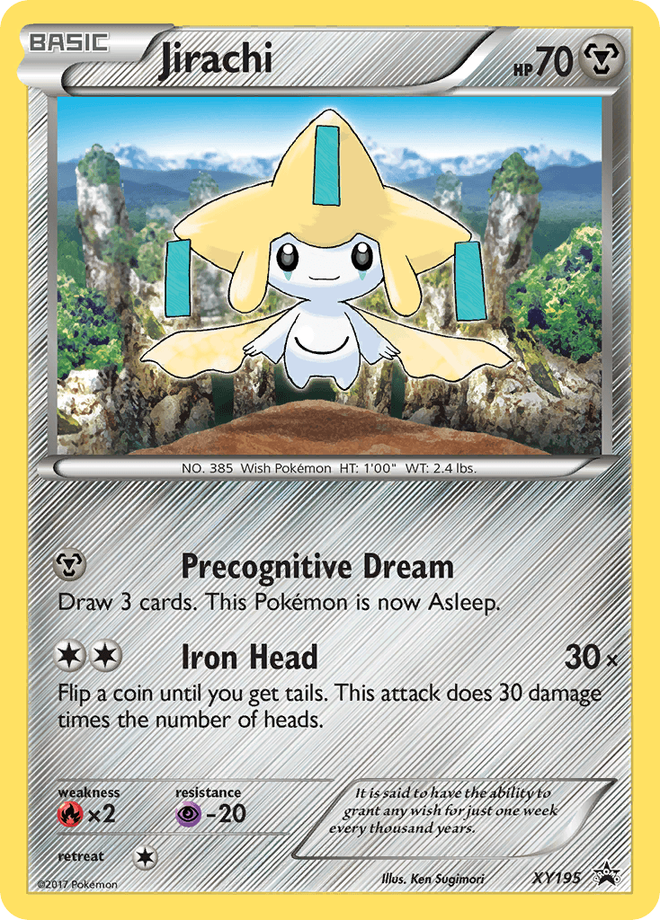Jirachi XY Black Star Promos card