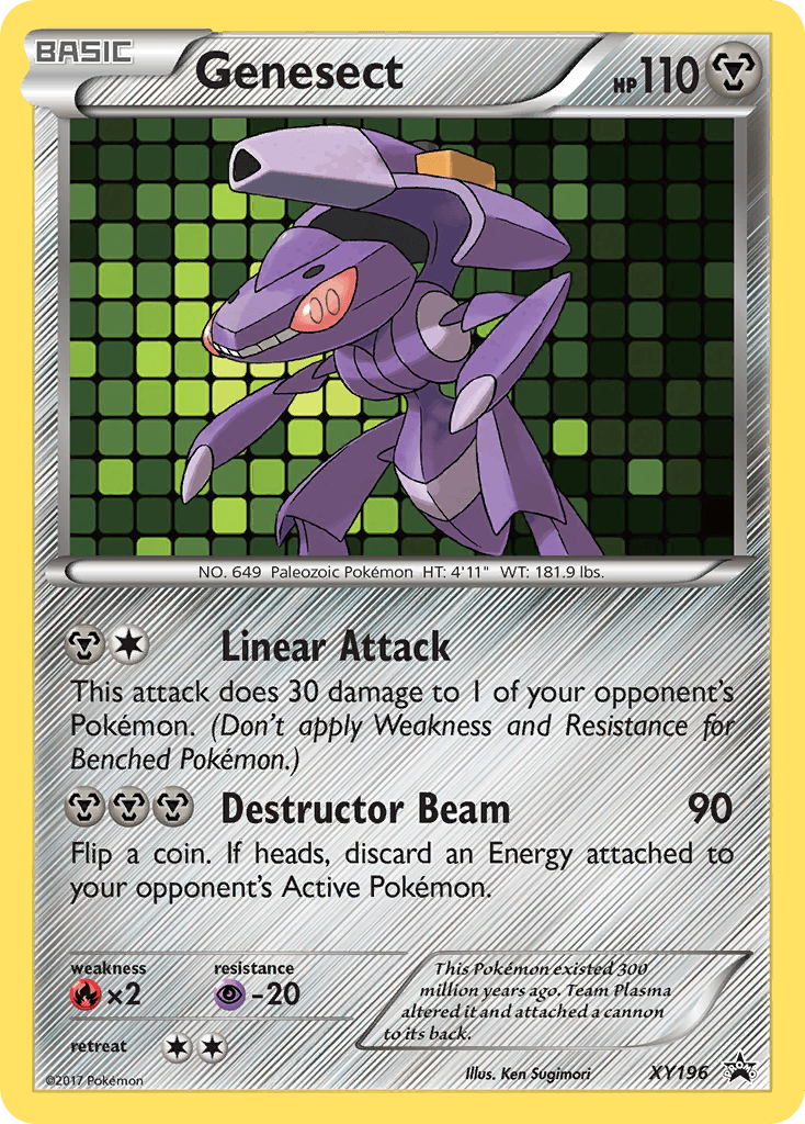 Genesect XY Black Star Promos card