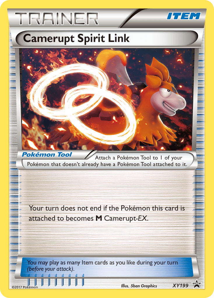 Camerupt Spirit Link XY Black Star Promos card