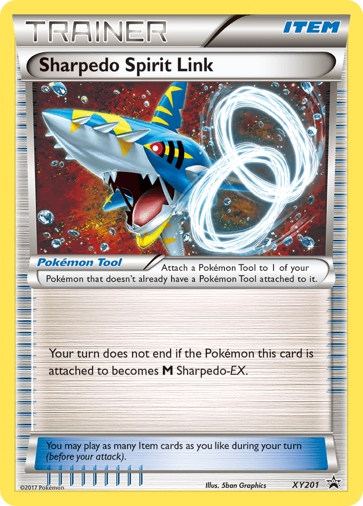 Sharpedo Spirit Link XY Black Star Promos card