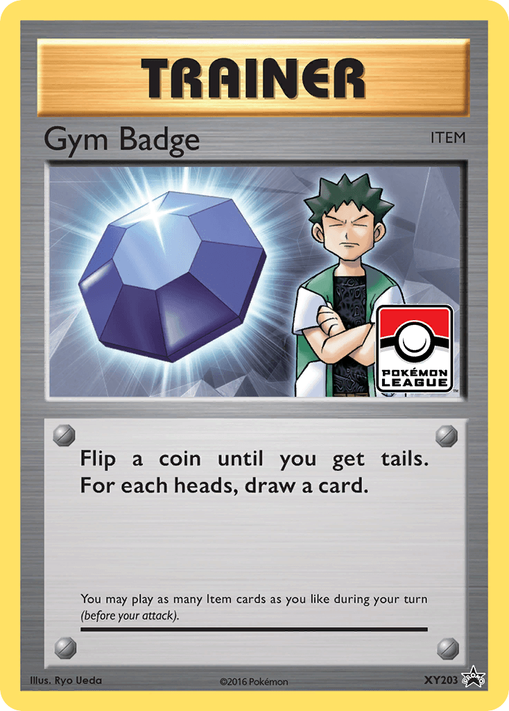 Gym Badge XY Black Star Promos card