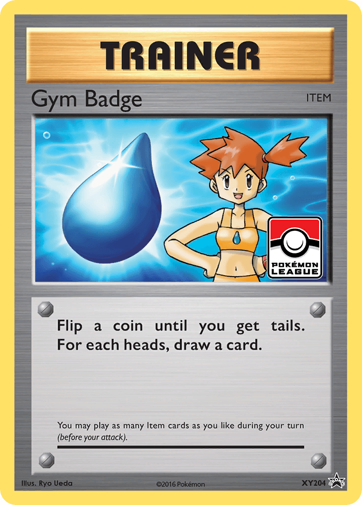 Gym Badge XY Black Star Promos card
