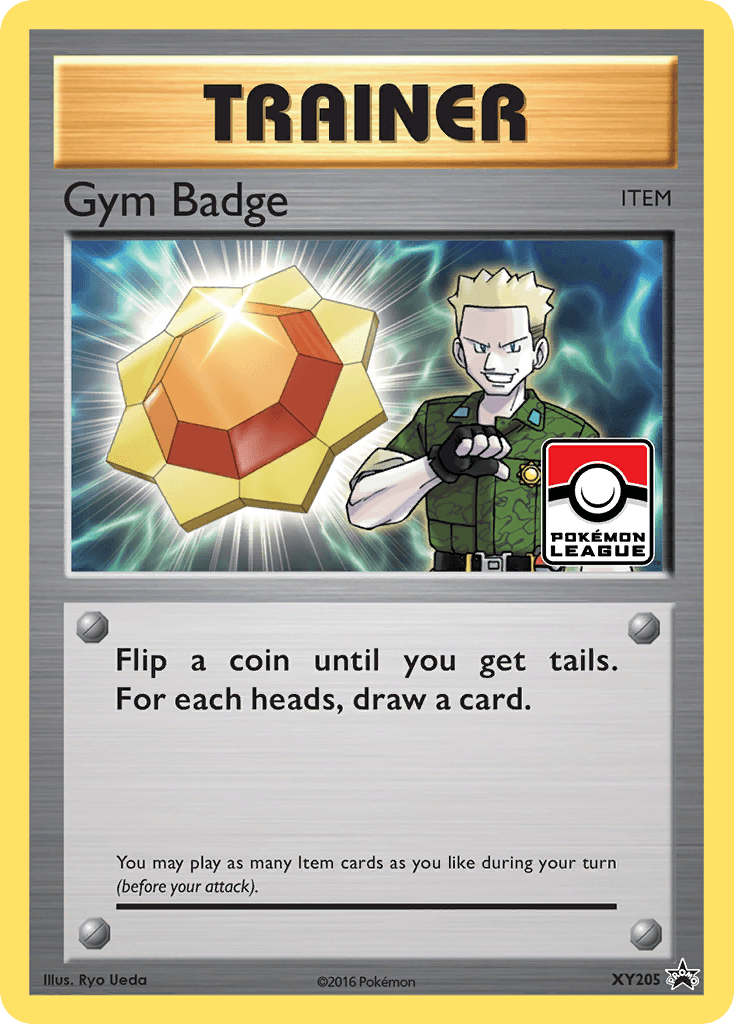 Gym Badge XY Black Star Promos card