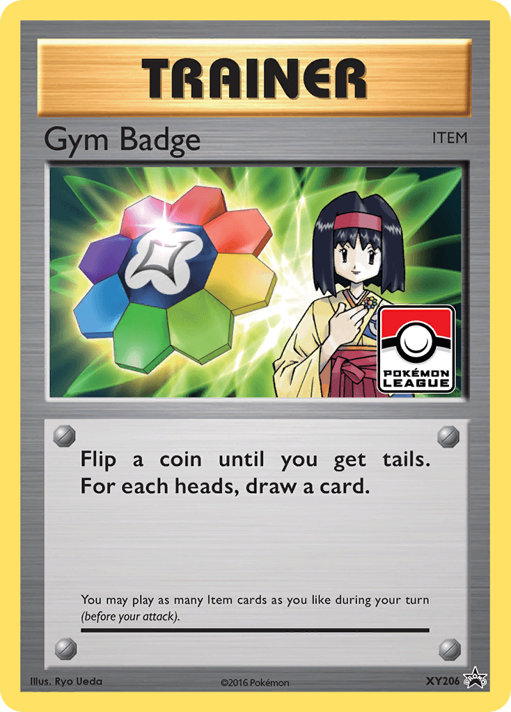 Gym Badge XY Black Star Promos card