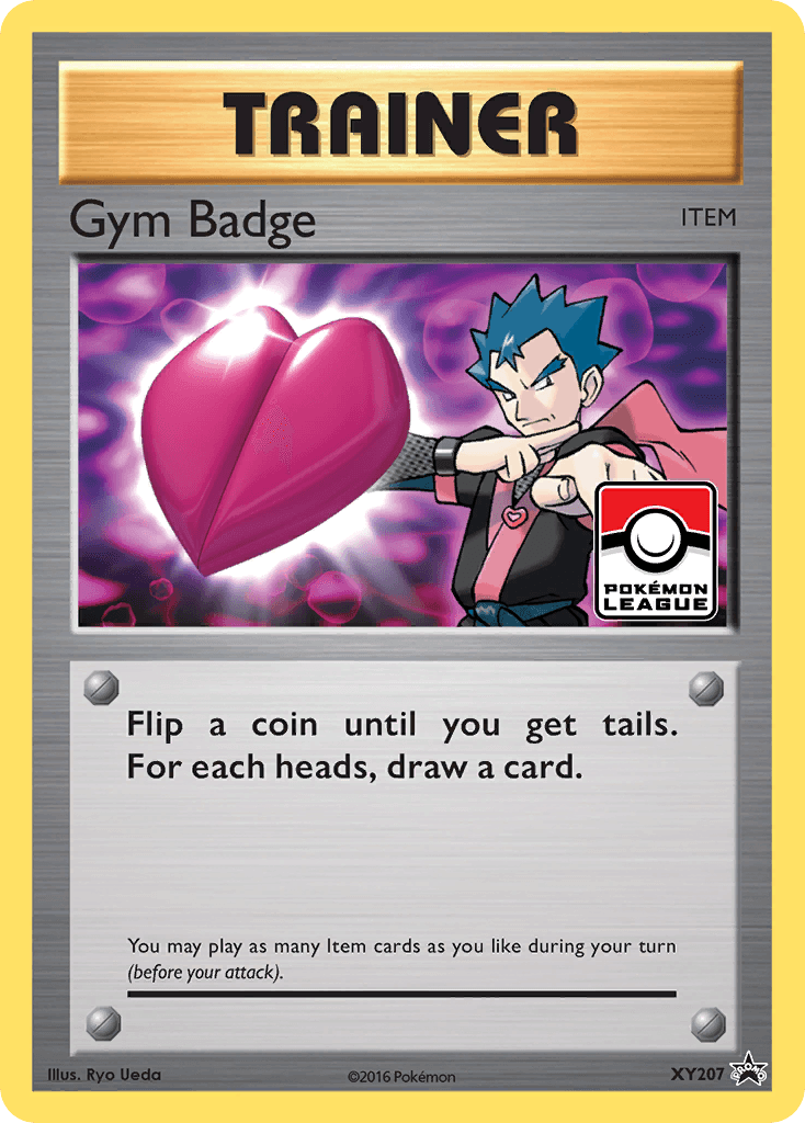 Gym Badge XY Black Star Promos card