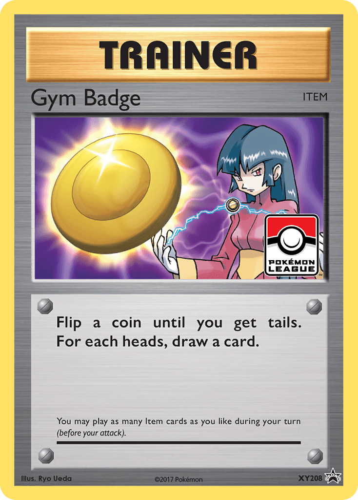 Gym Badge XY Black Star Promos card