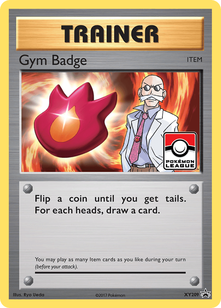 Gym Badge XY Black Star Promos card