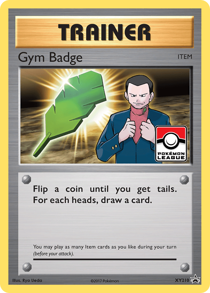 Gym Badge XY Black Star Promos card