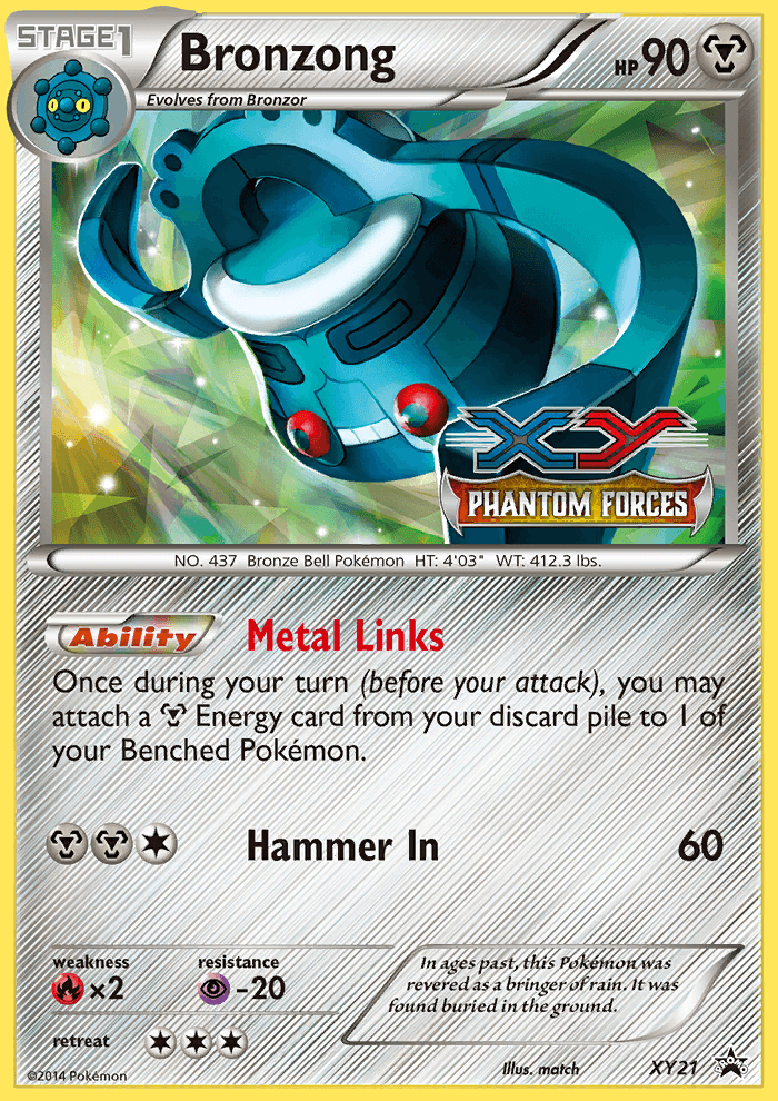 Bronzong XY Black Star Promos card