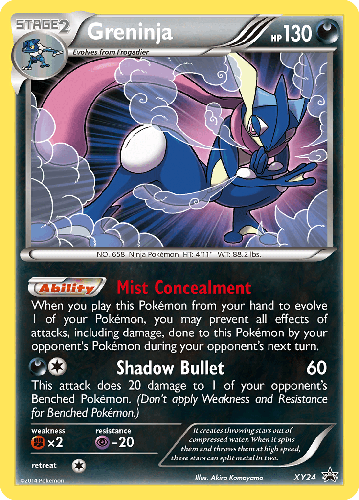 Greninja XY Black Star Promos card
