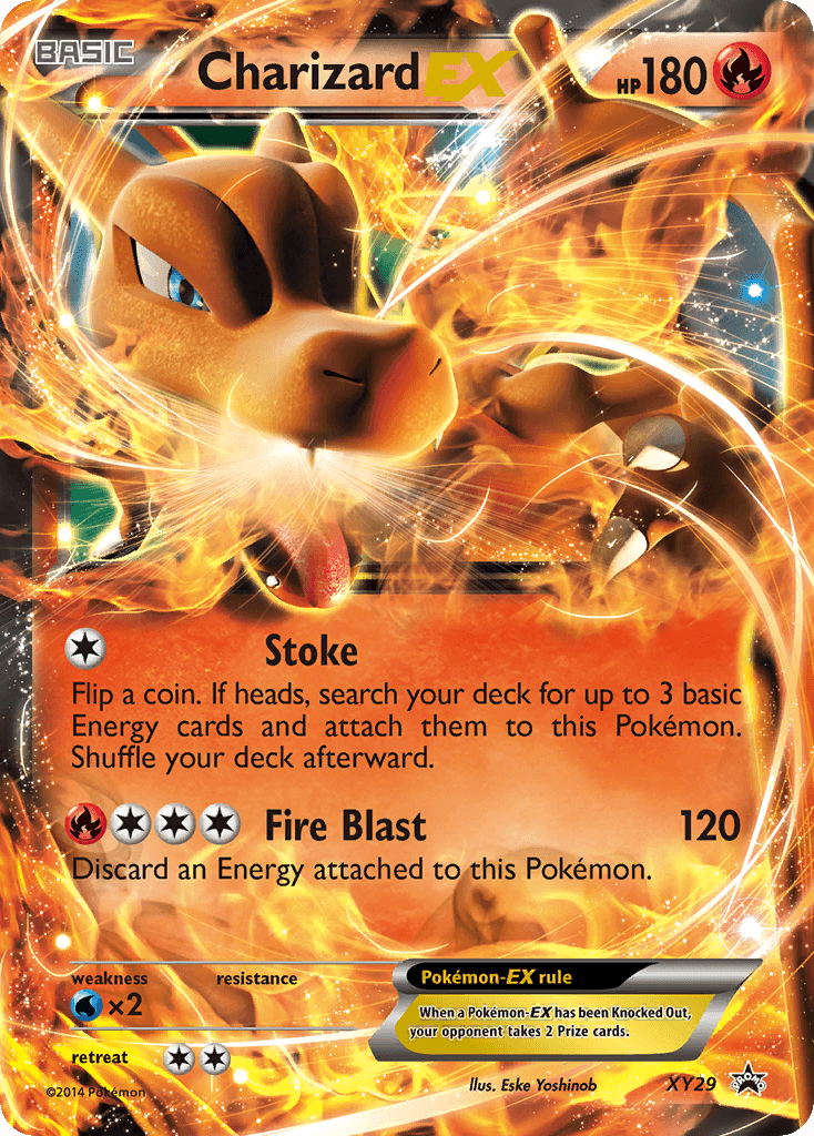 Charizard-EX XY Black Star Promos card