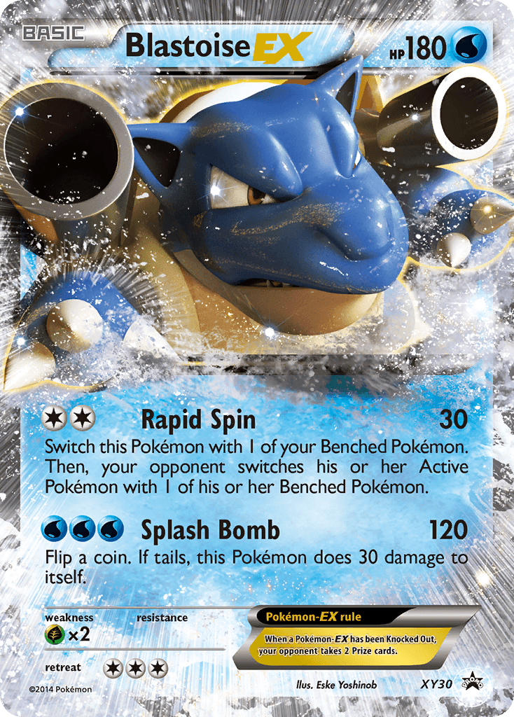Blastoise-EX XY Black Star Promos card