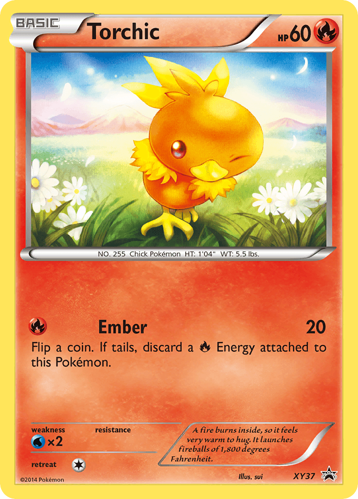 Torchic XY Black Star Promos card