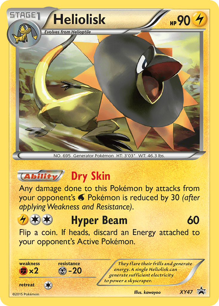 Heliolisk XY Black Star Promos card