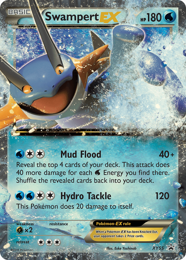 Swampert-EX XY Black Star Promos card