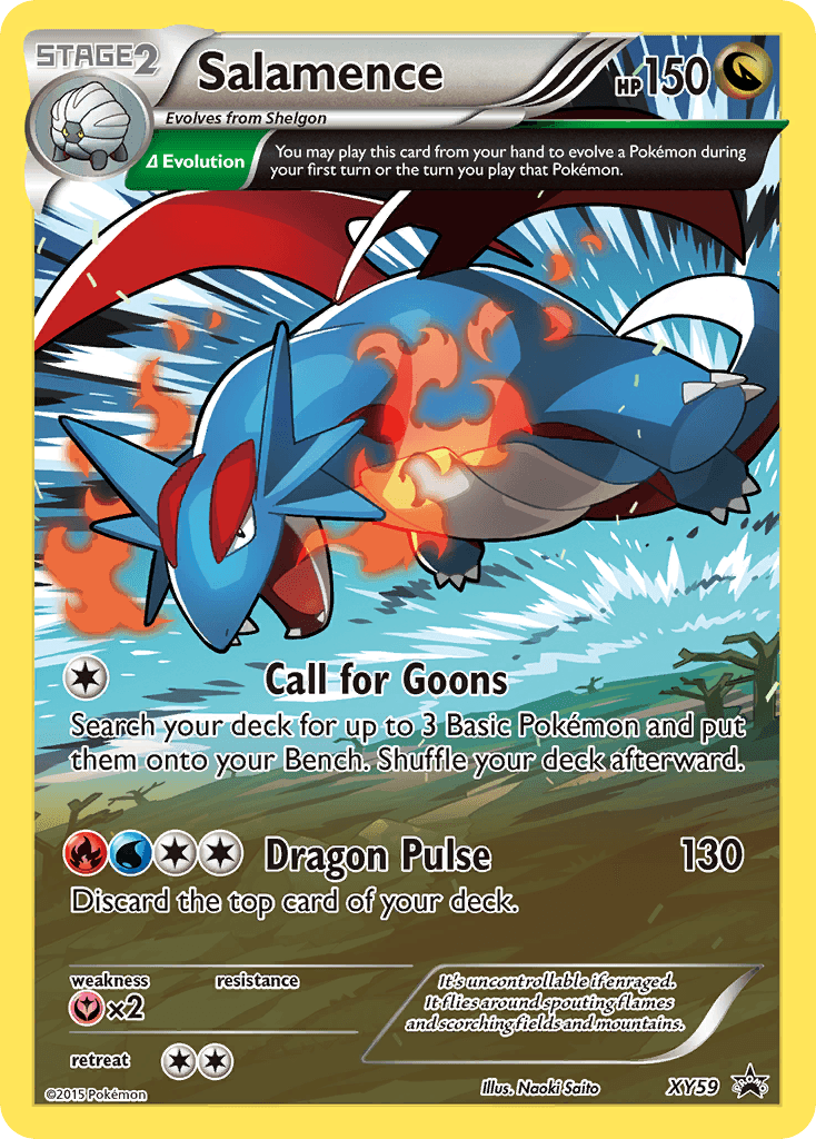 Salamence XY Black Star Promos card