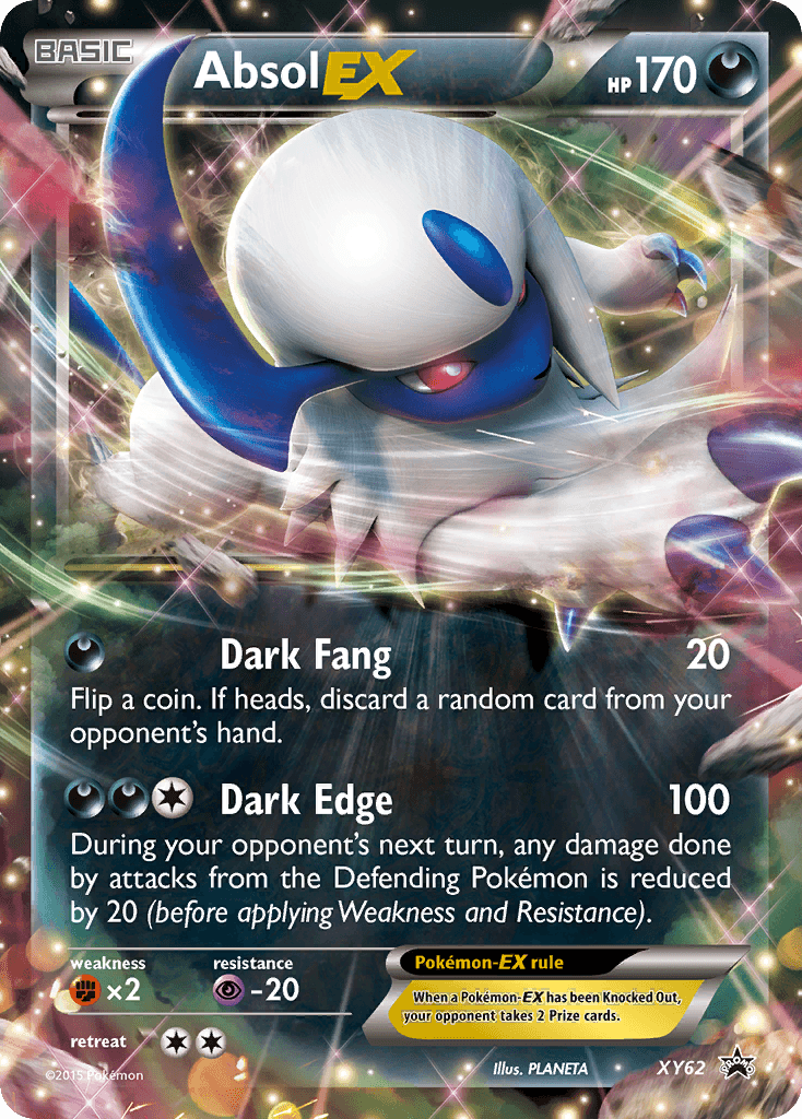 Absol-EX XY Black Star Promos card