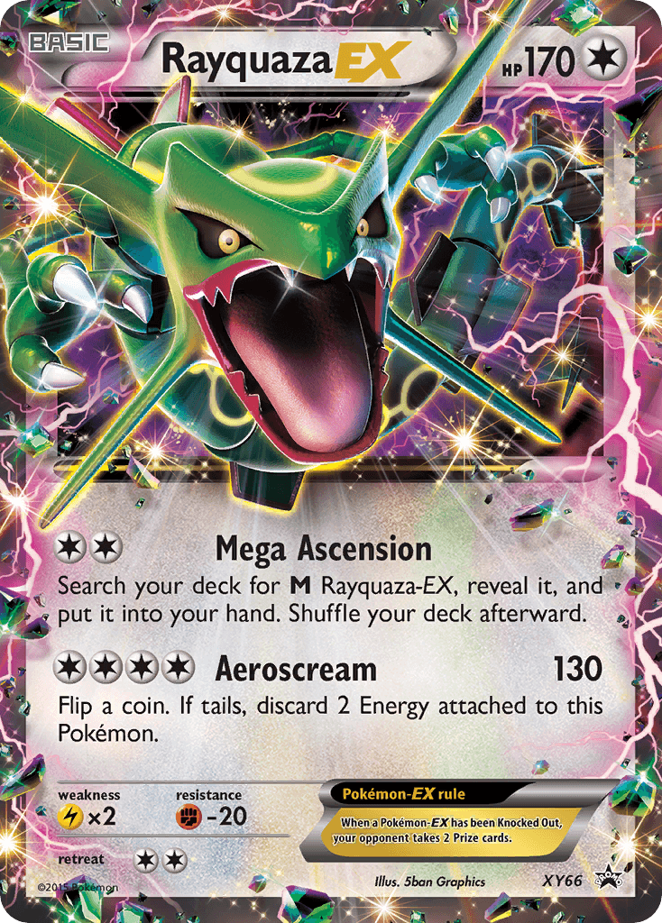 Rayquaza-EX XY Black Star Promos card