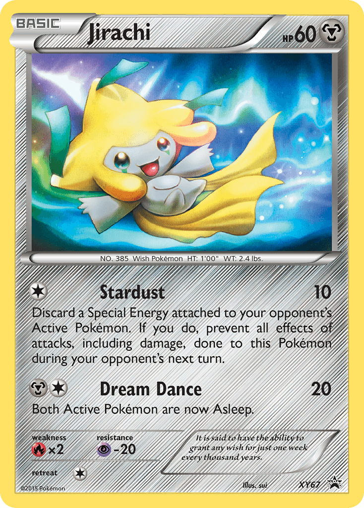 Jirachi XY Black Star Promos card