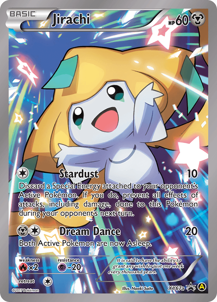 Jirachi XY Black Star Promos card