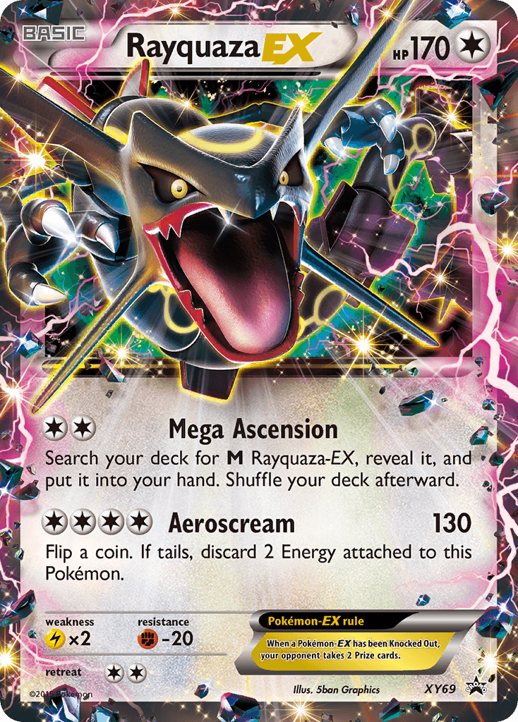 Rayquaza-EX XY Black Star Promos card