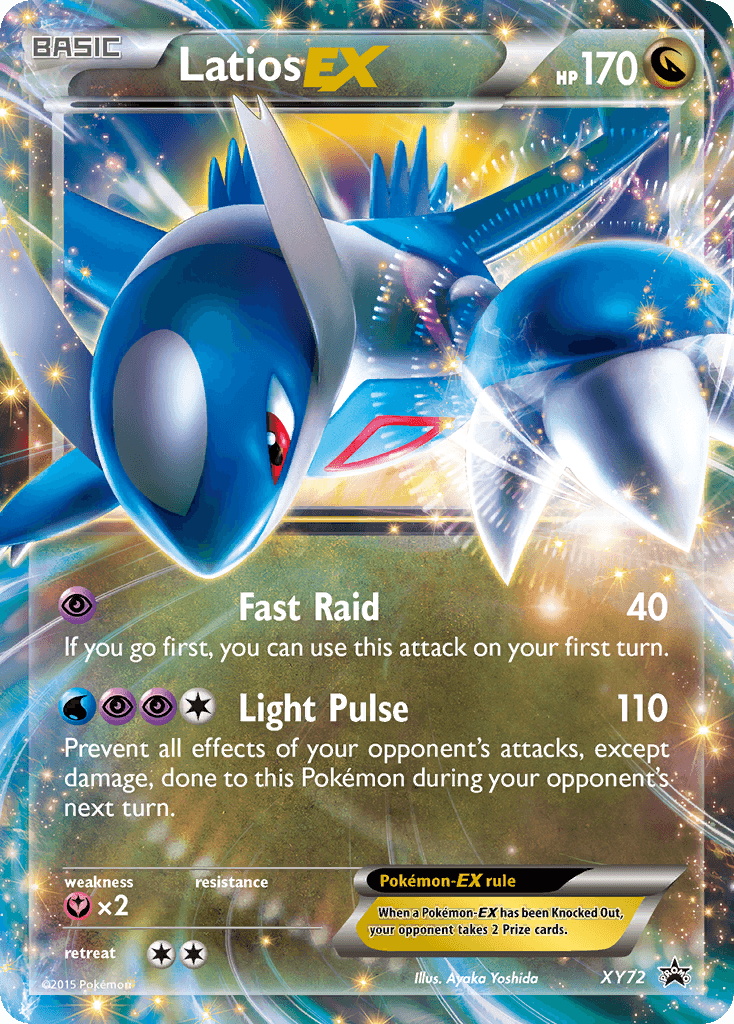 Latios-EX XY Black Star Promos card