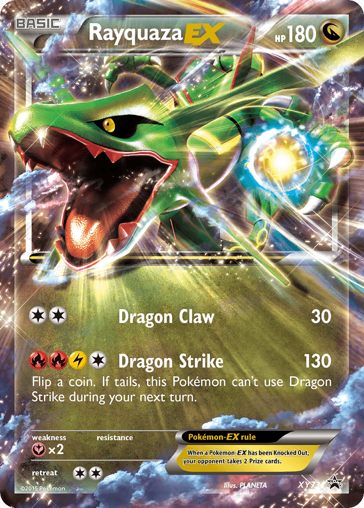 Rayquaza-EX XY Black Star Promos card