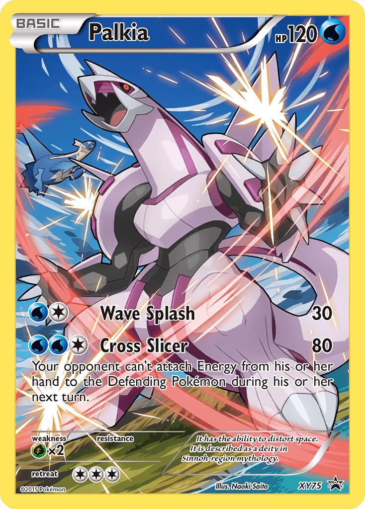 Palkia XY Black Star Promos card