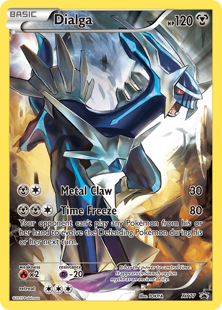 Dialga XY Black Star Promos card
