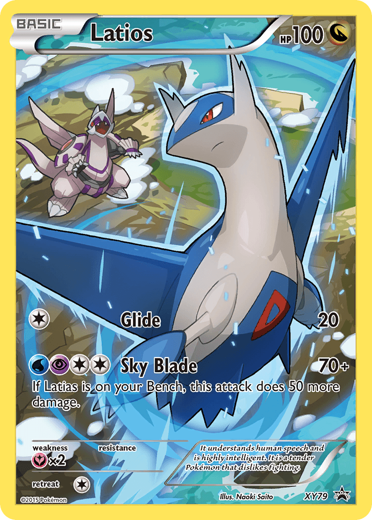 Latios XY Black Star Promos card
