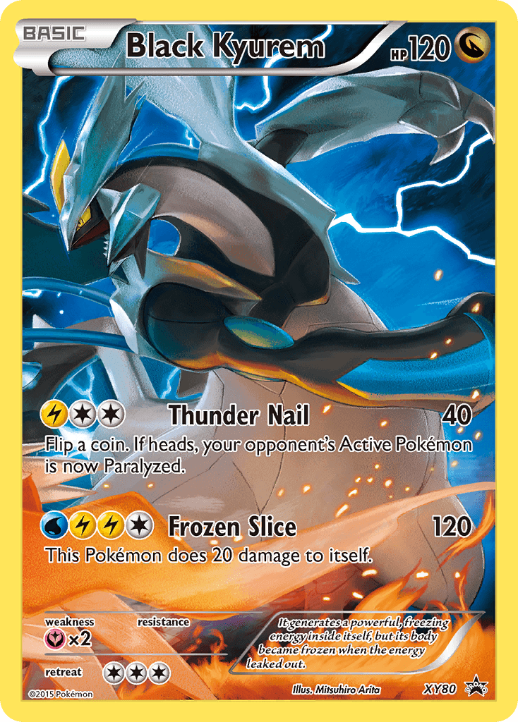 Black Kyurem XY Black Star Promos card