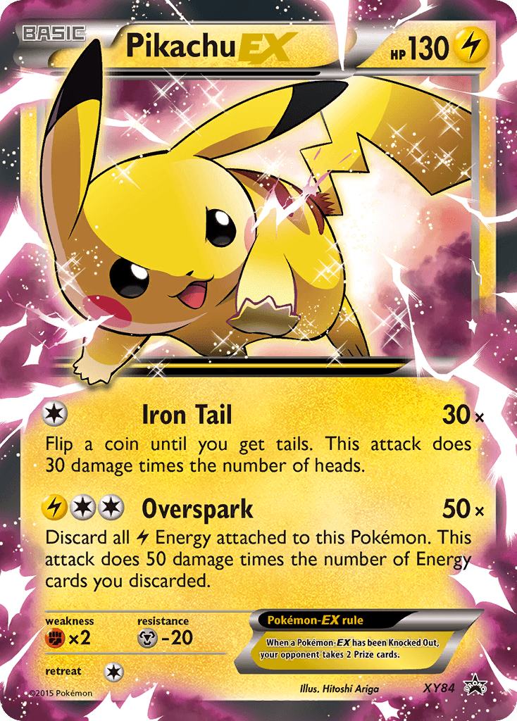 Pikachu-EX 宝可梦 card