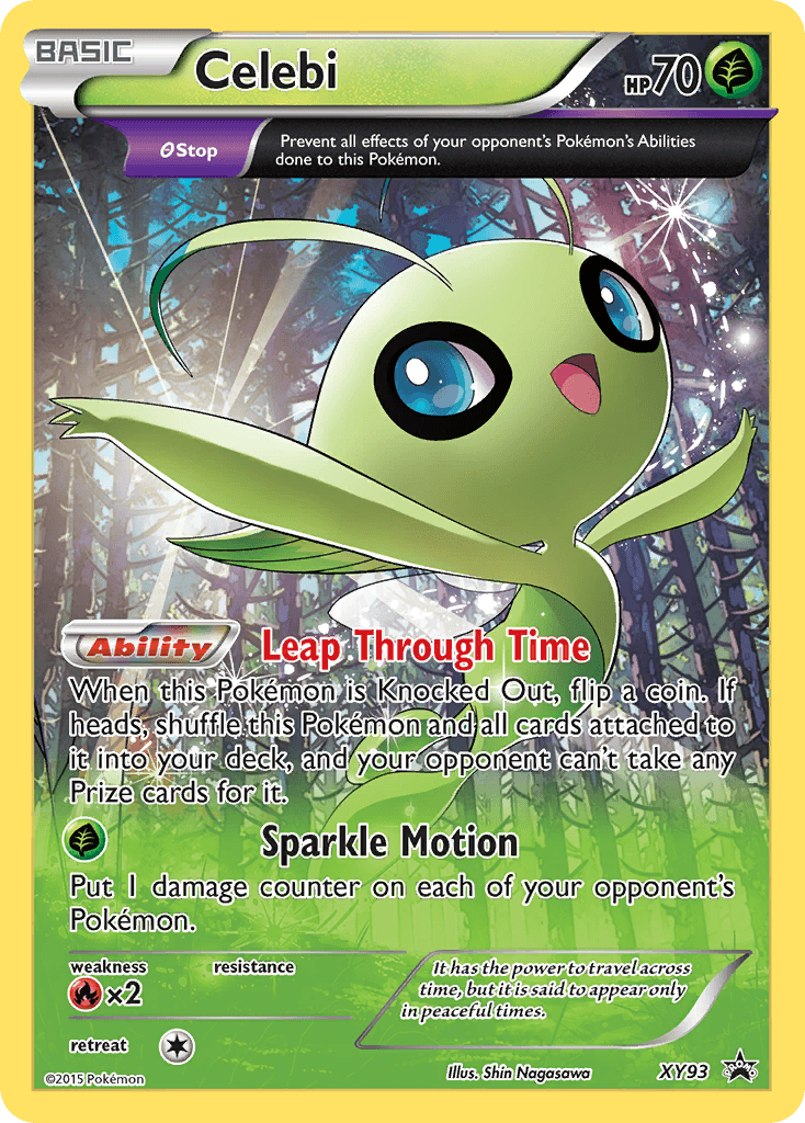 Celebi XY Black Star Promos card