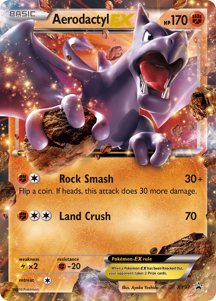 Aerodactyl-EX XY Black Star Promos card