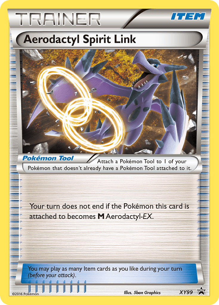 Aerodactyl Spirit Link XY Black Star Promos card