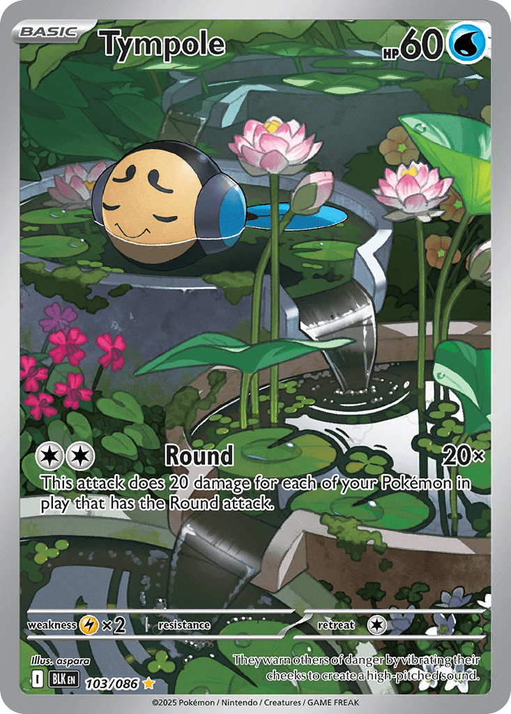 Tympole 寶可夢 card