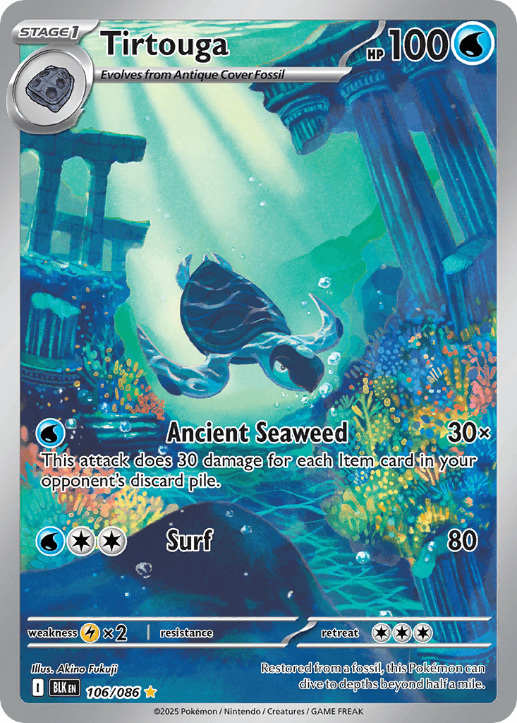 Tirtouga Black Bolt card