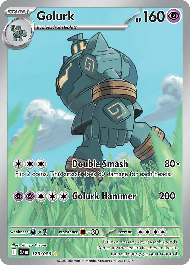 Golurk 寶可夢 card