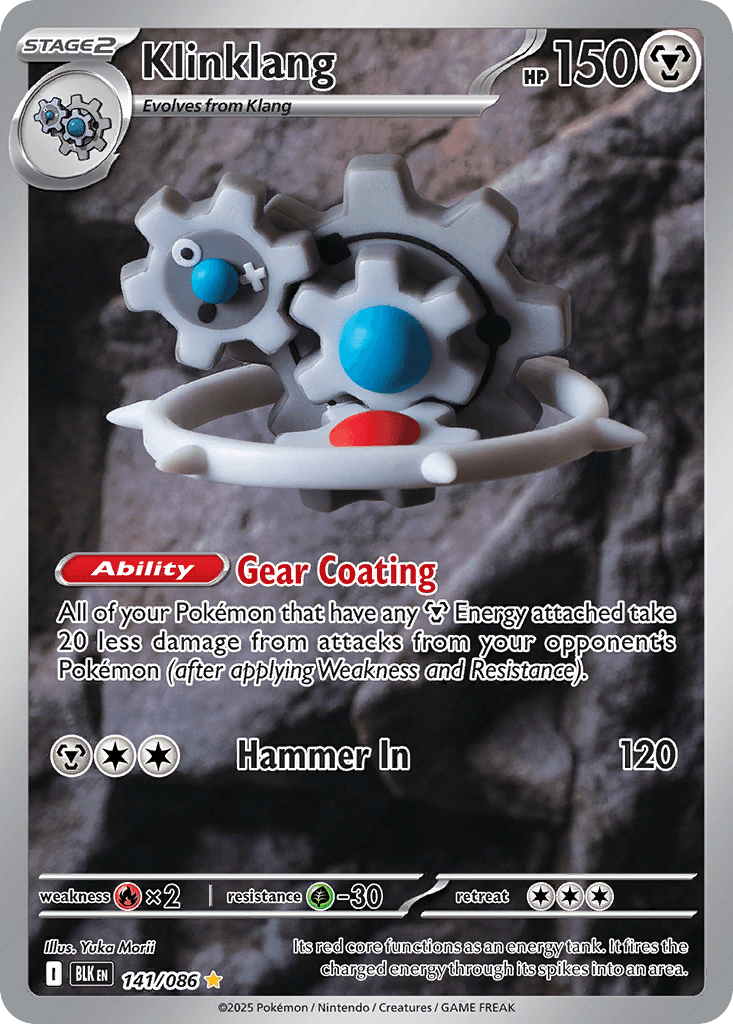 Klinklang 寶可夢 card