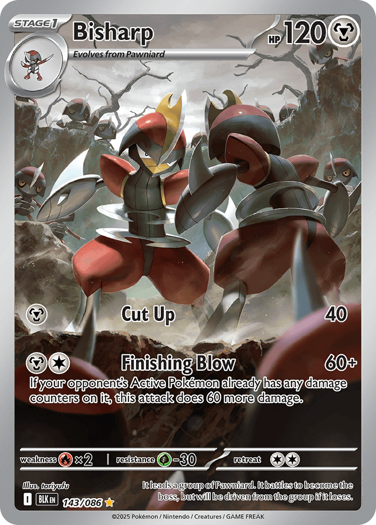 Bisharp Black Bolt card