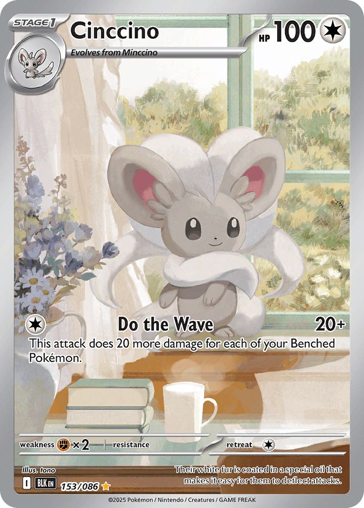 Cinccino 寶可夢 card