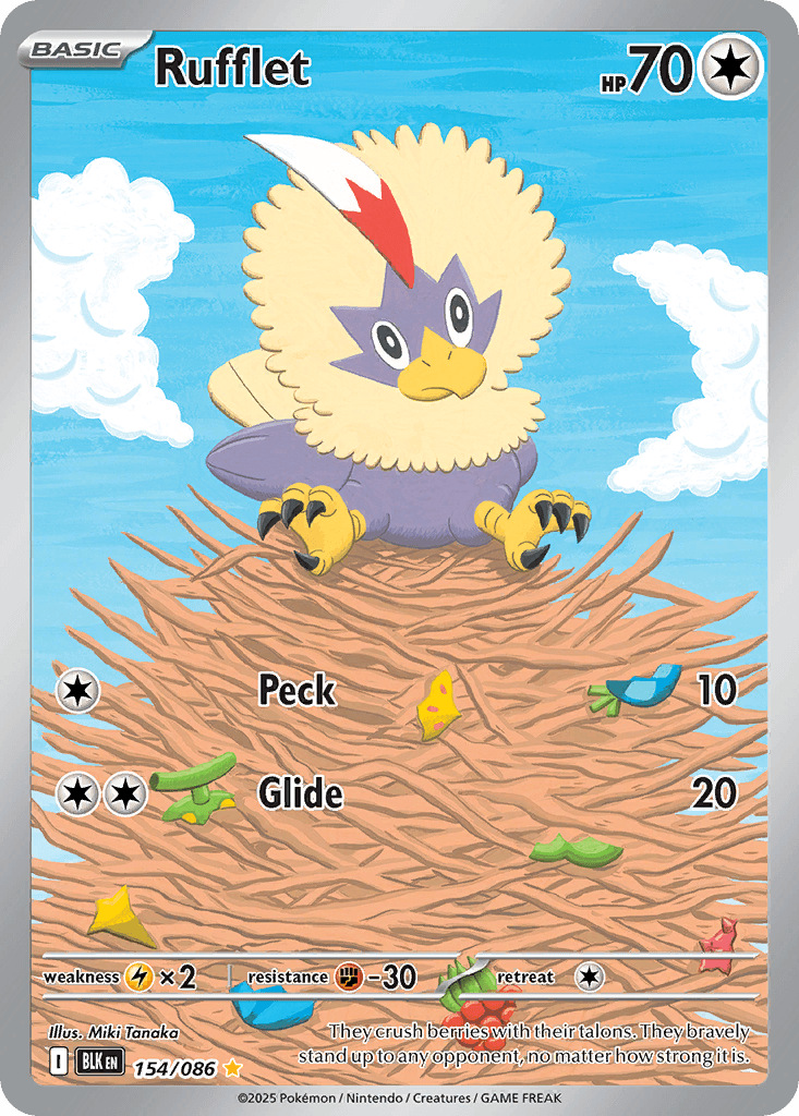 Rufflet 寶可夢 card