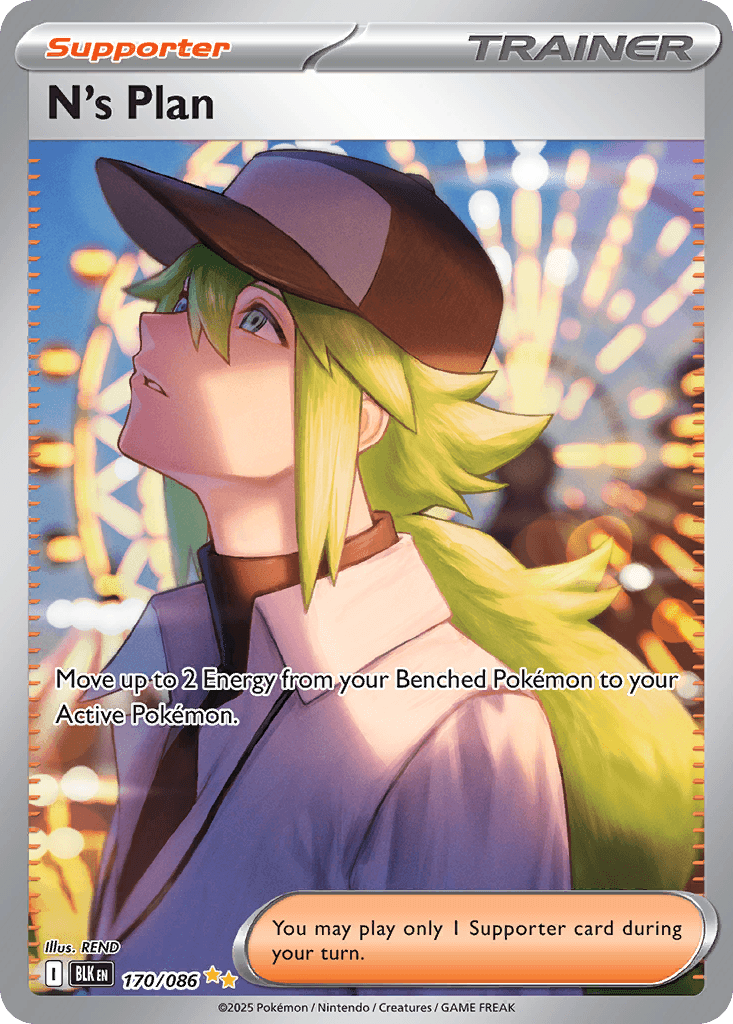 N's Plan 寶可夢 card