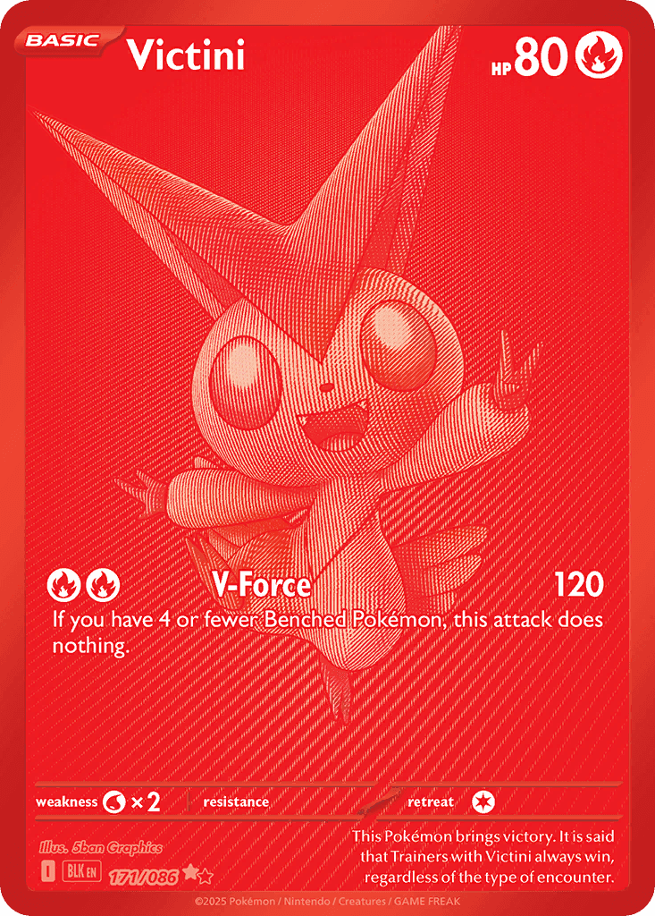 Victini 寶可夢 card