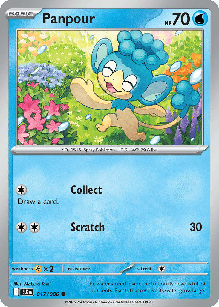 Panpour Black Bolt card