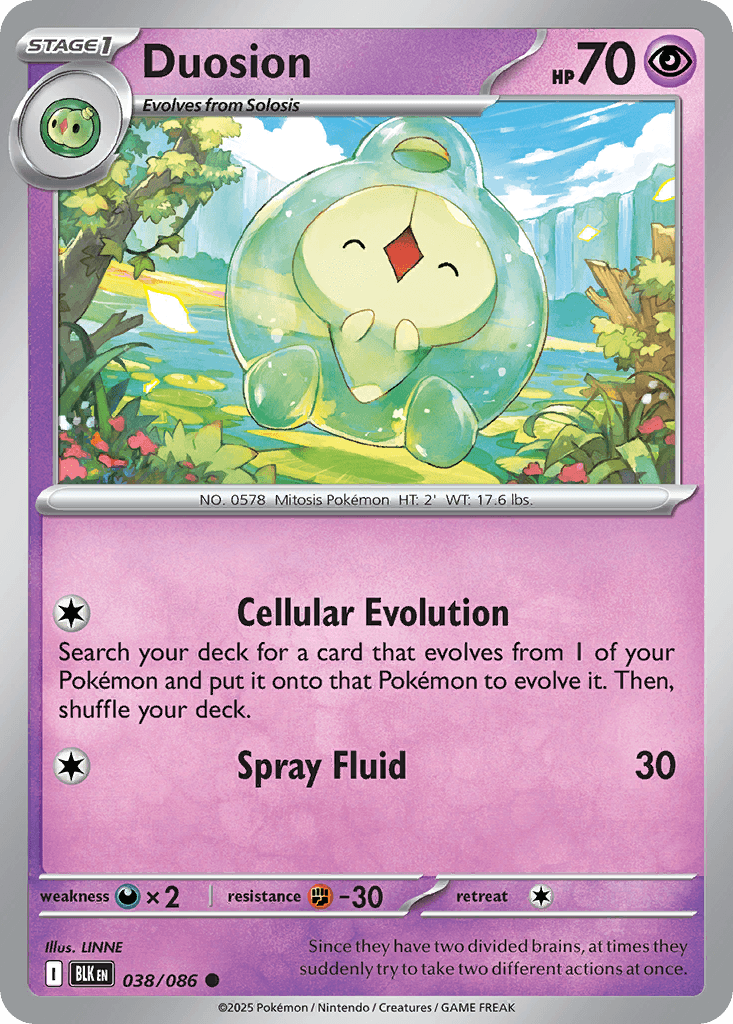 Duosion Black Bolt card