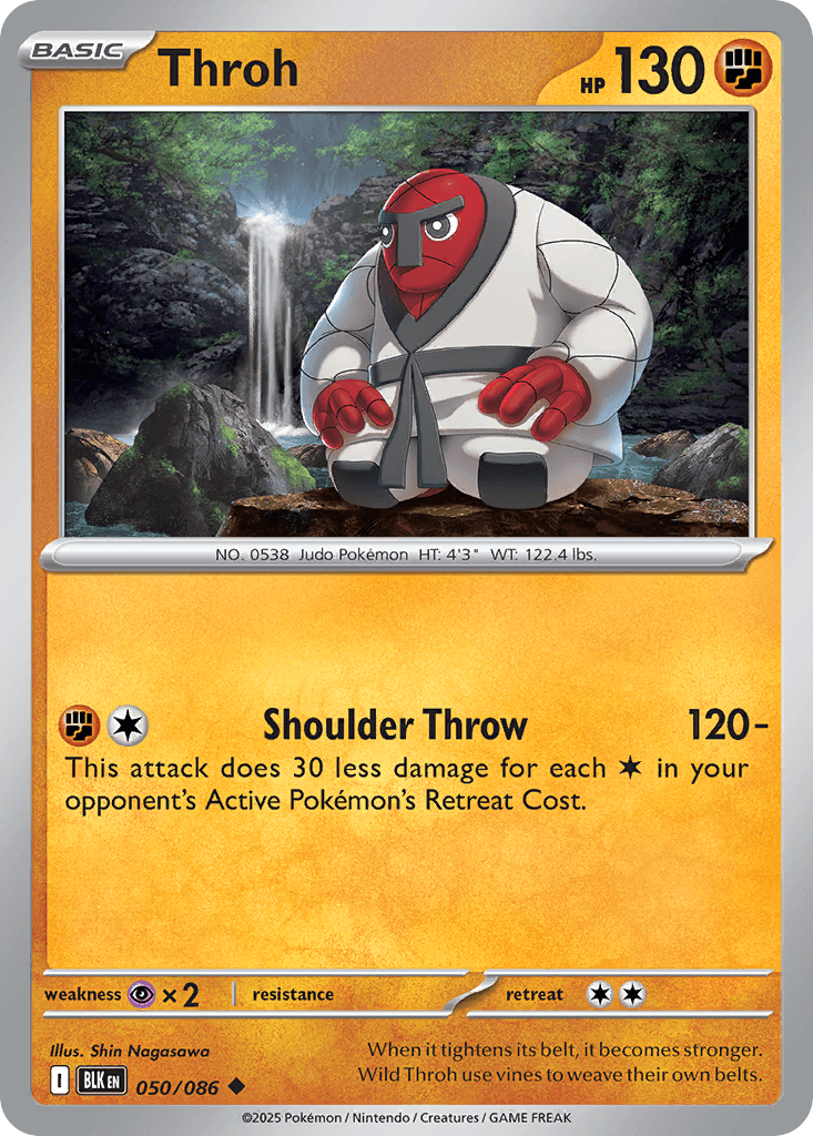 Throh 寶可夢 card